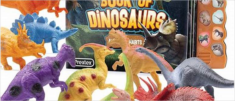 Noise making dinosaur toys